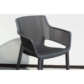 KETER ELISA Krzesło ogrodowe, 57,7 x 62,5 x 79 cm, cappuccino 17209499
