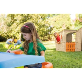 KETER CREATIVE FUN TABLE Wielofunkcyjny stolik, jasnozielony/fioletowy 17184058