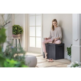 KETER URBAN BOX 113L Skrzynia do przechowywania 59,6 x 46 x 53 cm, grafit 17208013