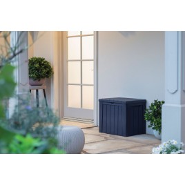 KETER URBAN BOX 113L Skrzynia do przechowywania 59,6 x 46 x 53 cm, grafit 17208013