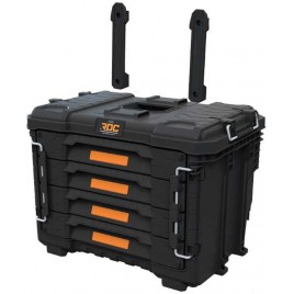 KETER ROC PRO GEAR 2.0 Skrzynka z 4 szufladami XL 56,5x37,5x41,3 cm 17212782