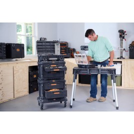 KETER ROC PRO GEAR 2.0 Wózek transportowy 61,5 x 44,3 x 20,3 cm 17213877