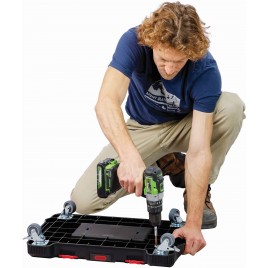 KETER Stack'N'Roll Wózek transportowy 56,5x38,8x12 cm 17213885