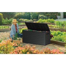 KETER ATLAS 270L Skrzynia ogrodowa 117,2 x 45 x 57 cm, grafitowa 17216706