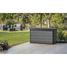 KETER CORTINA 757L Skrzynia ogrodowa 151,7 x 72,5 x 90 cm, szara 17212405