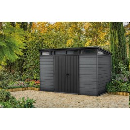 KETER CORTINA 11 x 7 Domek ogrodowy, 342 x 218 x 226 cm, szary 17213212
