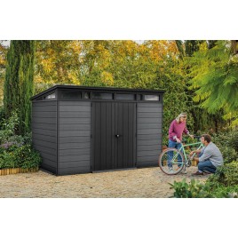 KETER CORTINA 11 x 7 Domek ogrodowy, 342 x 218 x 226 cm, szary 17213212
