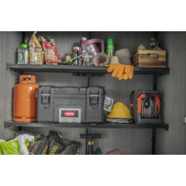 KETER CORTINA ALTO 1400L Szafa ogrodowa, 140 x 73,6 x 170,4 cm, szara 17212412