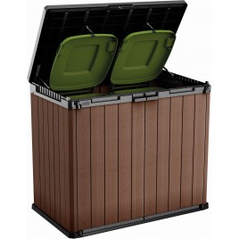 KETER DARWIN 1150L Schowek ogrodowy, 141 x 82 x 120 cm, brązowy 17213243
