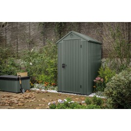 KETER DARWIN 4 x 4 Domek ogrodowy, 125,8 x 116,37 x 205 cm, zielony 17212741