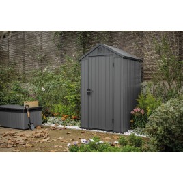 KETER DARWIN 4 x 4 Domek ogrodowy, 125,8 x 116,37 x 205 cm, szary 17212741