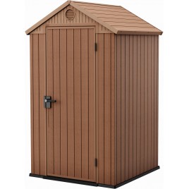 KETER DARWIN 4 x 4 Domek ogrodowy, 125,8 x 116,37 x 205 cm, brązowy 17212741
