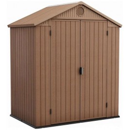 KETER DARWIN 6 x 4 Domek ogrodowy, 190 x 121 x 221 cm, brązowy 17210351