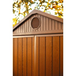 KETER DARWIN 6 x 4 Domek ogrodowy, 190 x 121 x 221 cm, brązowy 17210351