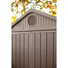 KETER DARWIN 6 x 8 Domek ogrodowy, 190 x 244 x 221 cm, brązowy 17210355