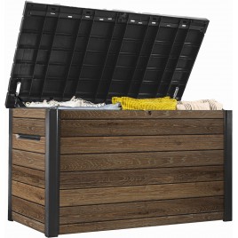 KETER DECO DECK BOX 870L Skrzynia ogrodowa, 147 x 83 x 86 cm, orzech 17213847