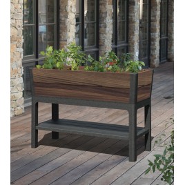 KETER DECO ELEVATED GARDEN BED Donica, 113 x 47,5 x 79,8 cm, orzech 17213340