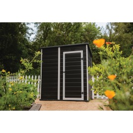 KETER ESSENTIAL 6 x 4 Domek ogrodowy, 184 x 112 x 195 cm, ciemnoszary 17214016