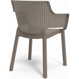 KETER EVA Krzesło ogrodowe, 57,7 x 62,5 x 79 cm, cappuccino 17210109