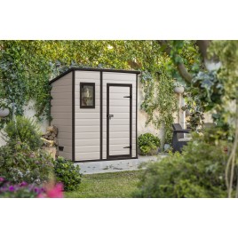 KETER MANOR PENT 6 x 4 Domek ogrodowy, 183,5 x 111 x 200,5 cm, beżowy 17199514