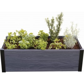 KETER MAPLE TROUGH Obrzeże ogrodowe, 106 x 50 x 32 cm, szary 17209666