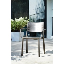 KETER METALINE Plastikowe krzesło ogrodowe, 60 x 53 x 81 cm, żeliwny 17209787