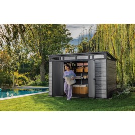 KETER PENT SIGNATURE 11 x 7 Domek ogrodowy, 342 x 218 x 226 cm, szary 17213860