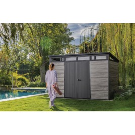 KETER PENT SIGNATURE 11 x 7 Domek ogrodowy, 342 x 218 x 226 cm, szary 17213860