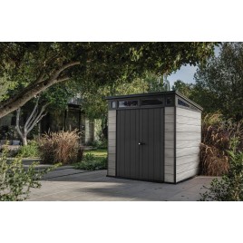 KETER PENT SIGNATURE 7 x 7 Domek ogrodowy, 216 x 218 x 226 cm, szary 17214176