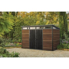 KETER PENT SIGNATURE HORIZONTAL 11 x 7 Domek ogrodowy, 342 x 218 x 226 cm, orzech 17213181