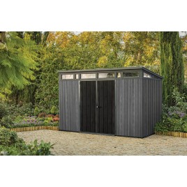 KETER PENT SIGNATURE VERTICAL 11 x 7 Domek ogrodowy, 342 x 218 x 226 cm, szary 17213276