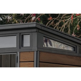 KETER PENT SIGNATURE HORIZONTAL 7 x 7 Domek ogrodowy, 216 x 218 x 226 cm, orzech 17212803