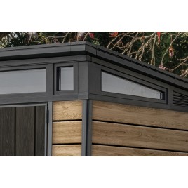 KETER PENT SIGNATURE HORIZONTAL 7 x 7 Domek ogrodowy, 216 x 218 x 226 cm, ashwood 17212803