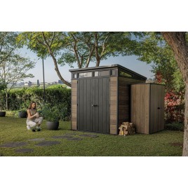 KETER PENT SIGNATURE HORIZONTAL 7 x 7 Domek ogrodowy, 216 x 218 x 226 cm, ashwood 17212803