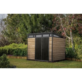 KETER PENT SIGNATURE HORIZONTAL 9 x 7 Domek ogrodowy, 279 x 218 x 226 cm, ashwood 17212899