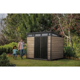 KETER PENT SIGNATURE HORIZONTAL 9 x 7 Domek ogrodowy, 279 x 218 x 226 cm, ashwood 17212899