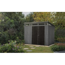 KETER PENT SIGNATURE VERTICAL 9 x 7 Domek ogrodowy, 279 x 218 x 226 cm, szary 17213210