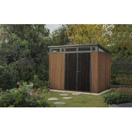 KETER PENT SIGNATURE VERTICAL 9 x 7 Domek ogrodowy, 279 x 218 x 226 cm, brązowy 17213210