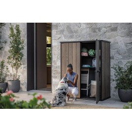 KETER SIGNATURE 1400L Szafa ogrodowa, 140 x 73,6 x 170,4 cm, orzech 17212898