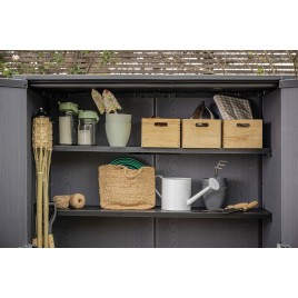 KETER SIGNATURE 1400L Szafa ogrodowa, 140 x 73,6 x 170,4 cm, ashwood 17212898