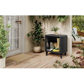 KETER VELO 113L Stół ogrodowy ze schowkiem 62,4 x 47 x 59,3 cm, grafit 17214470