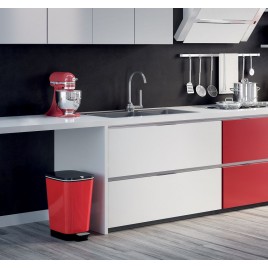 KIS CHIC BIN L 50L Kosz na śmieci z pedałem 29 x 44,5 x 60,5 cm czerwony