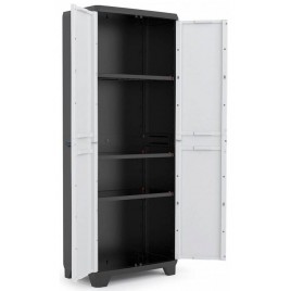 KIS LINEAR HIGH Szafa gospodarcza 39x68x173cm szary/czarny