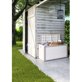 KIS GULLIVER CHEST 300L Skrzynia ogrodowa 118x49x55cm beż