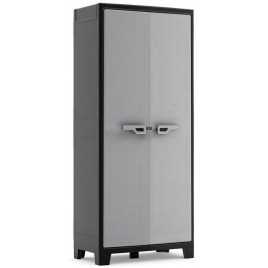 KIS TITAN HIGH Szafka ogrodowa 80x44x182cm szary/czarny