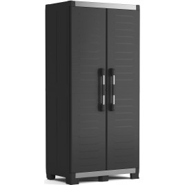KIS XL GARAGE HIGH Szafka ogrodowa 89x54x188cm czarna