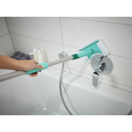 LEIFHEIT Bath Cleaner Myjka łazienkowa 20 cm z drążkiem teleskopowym (Click System) 41700