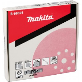 Makita B-68395 Papier szlifierski 225mm, K80, 25szt.