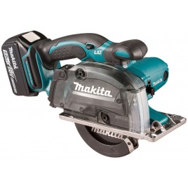 Makita DCS552RTJ Akumulatorowa przecinarka do metalu 136mm, Li-ion LXT (2x5,0Ah /18V)