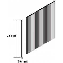 Makita F-31838 Sztyfty 0,6 x 25mm (10.000 sztuk)